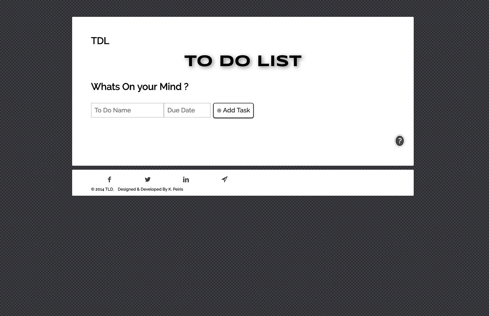 TO DO LIST-logo